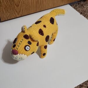 Disney Encanto Antonios Stylized Jaguar Plush Courdaroy Brown Spots